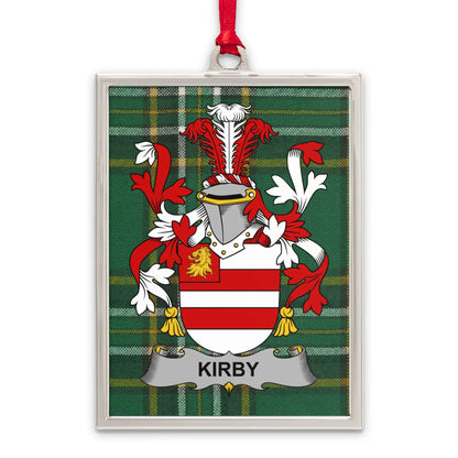 Kirby Family Crest Plaid Shield Heritage product