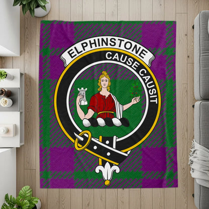 Elphinstone Cause Causit Tartan Pattern Throw Blanket product type