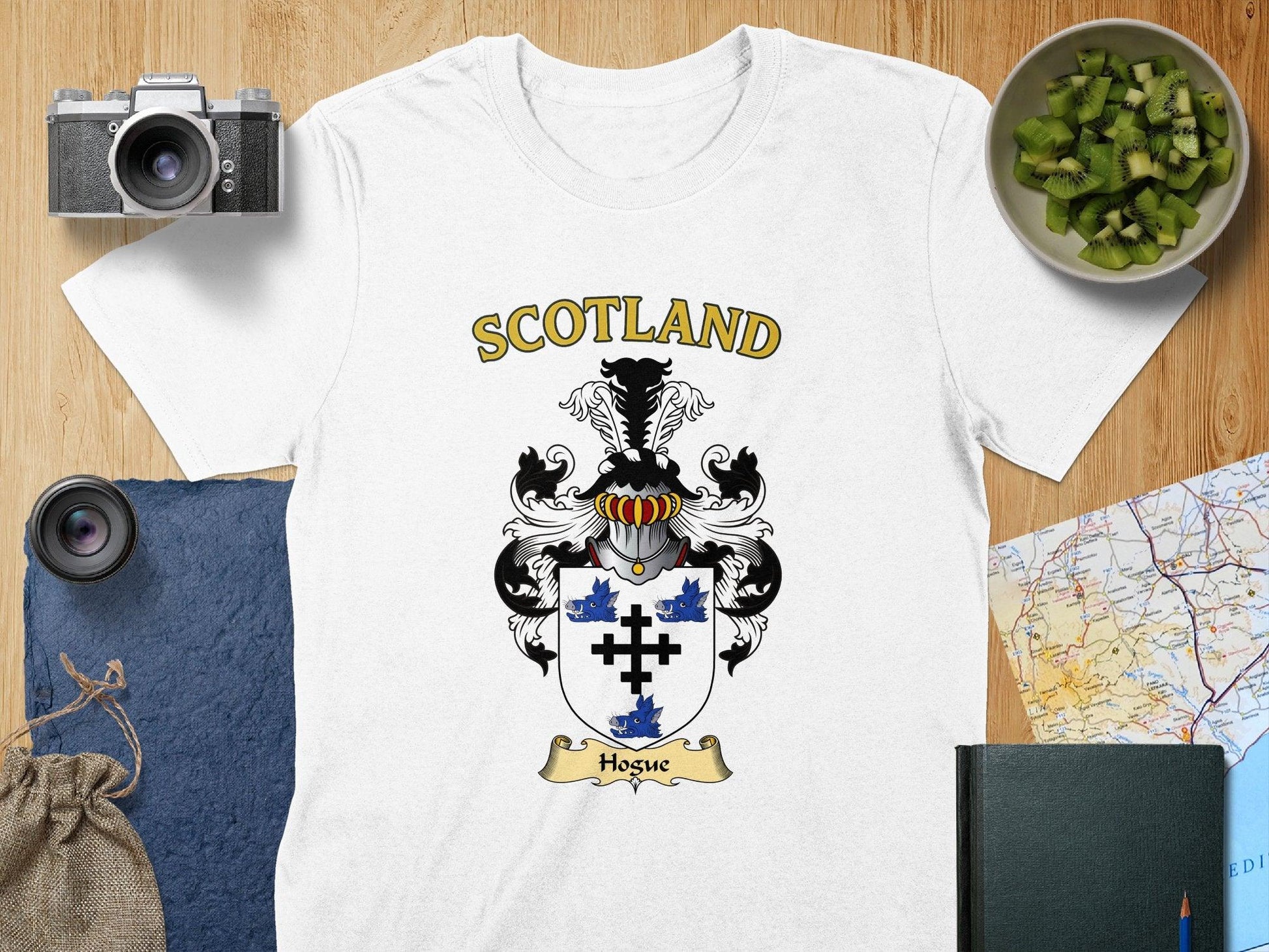 Scotland Themed Custom Graphic T-shirt product type