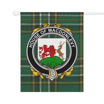 House Of Macdonlevy Green Plaid Decorative Flag Product