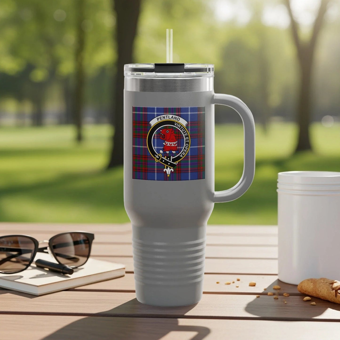 Pentland Crest Tartan Design Insulated Drinkware product type
