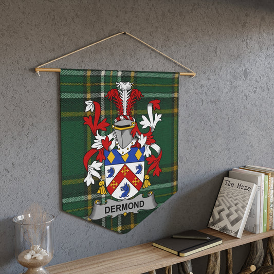 Scottish Clan Crest Wall Hanging Tartan Plaid Banner product type