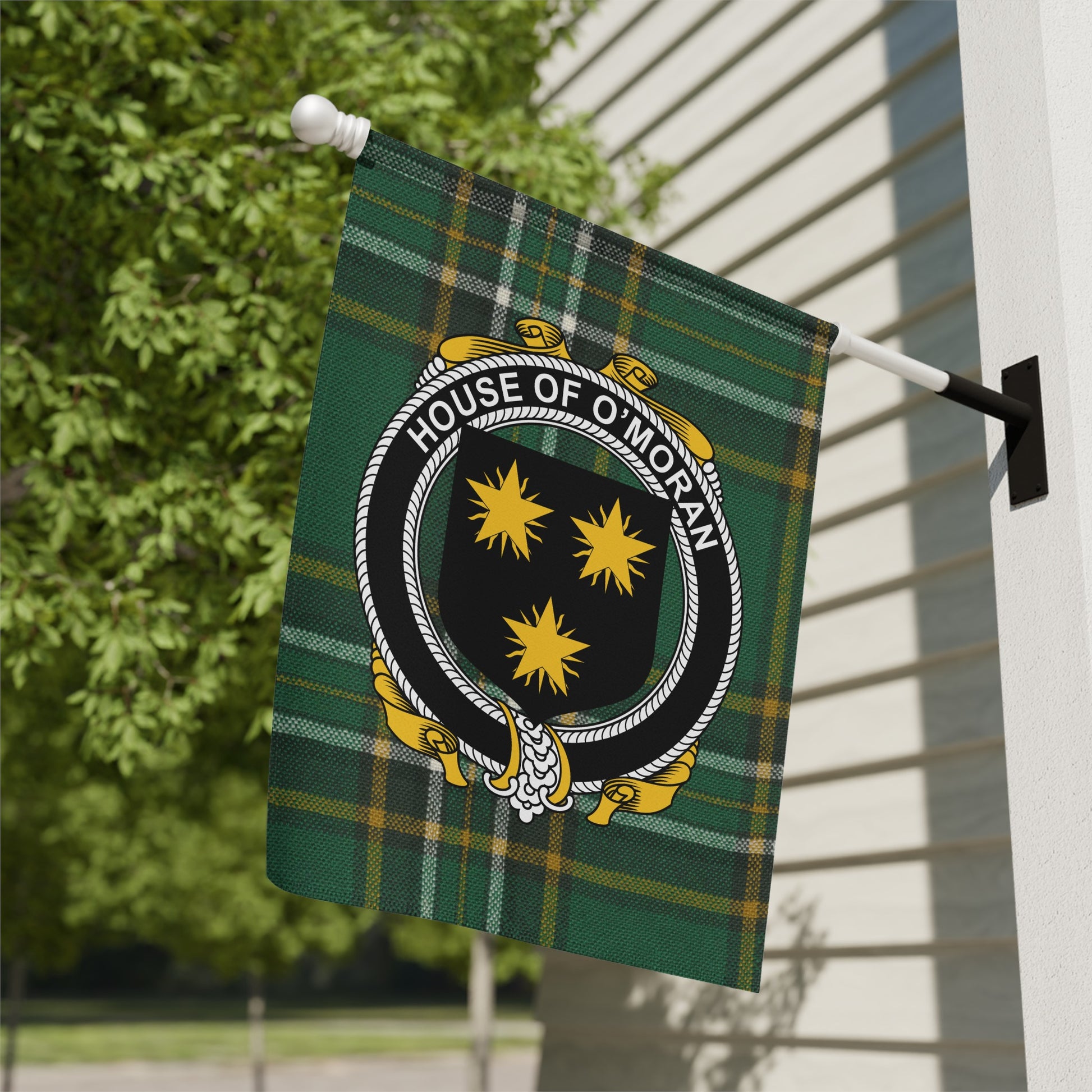 House of O'Moran Tartan Clan Crest Flag product