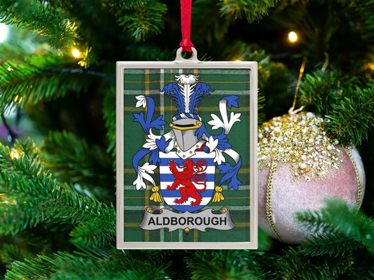 Aldborough Family Crest Green Wall Decor product type