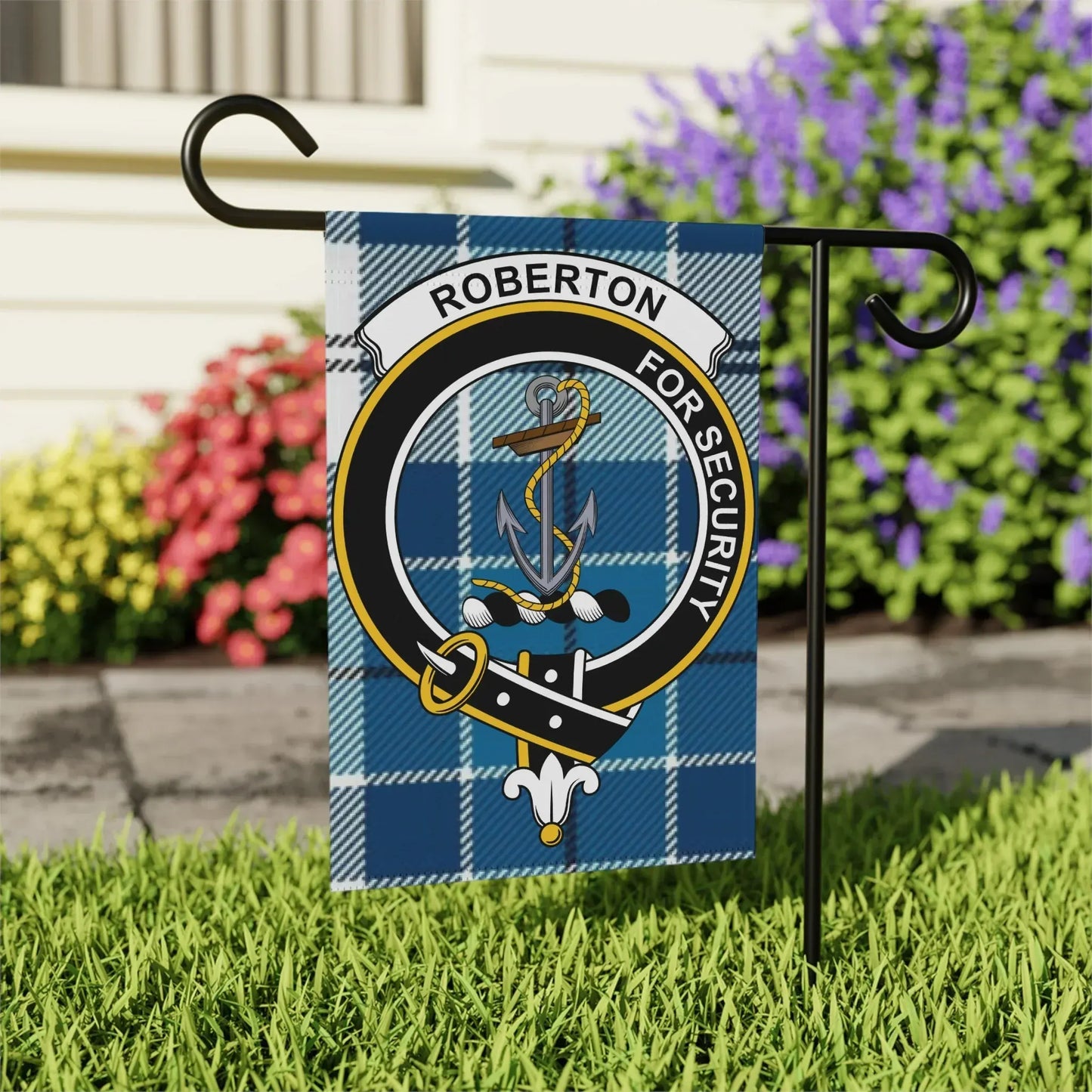 Custom Clan Crest Roberton For Security Flag product type