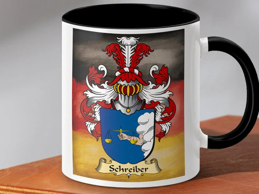 Customizable Schreiber Family Crest Mug product
