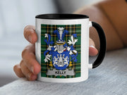Kelly Irish Tartan Coffee Mug