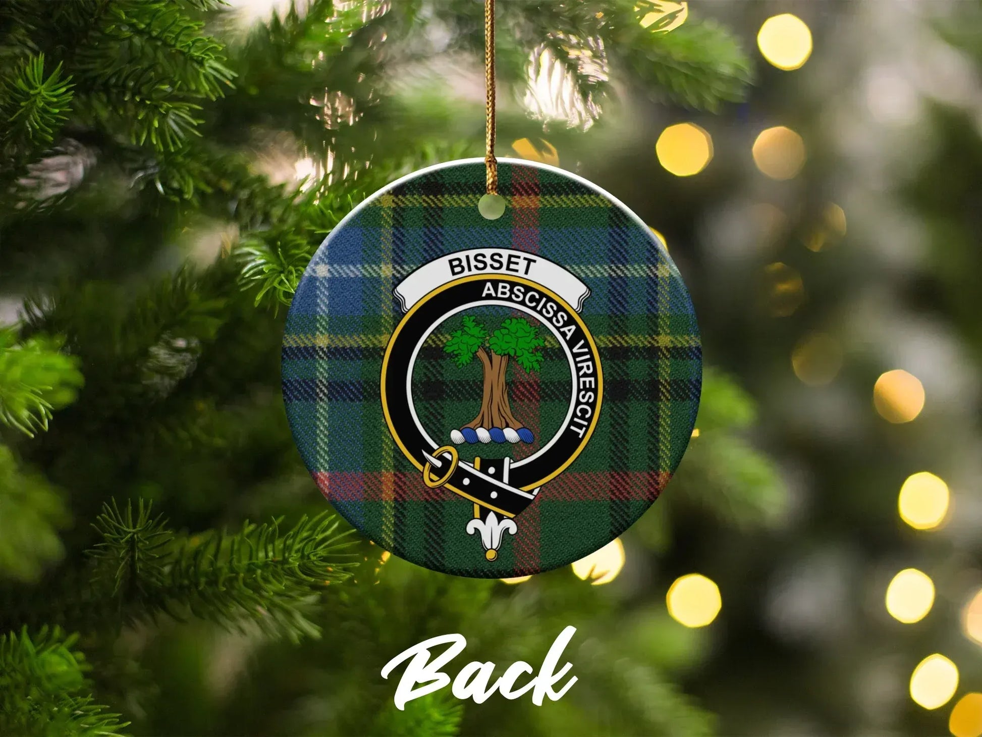 Bisset Abscissa Virescit Christmas Tree Ornament product