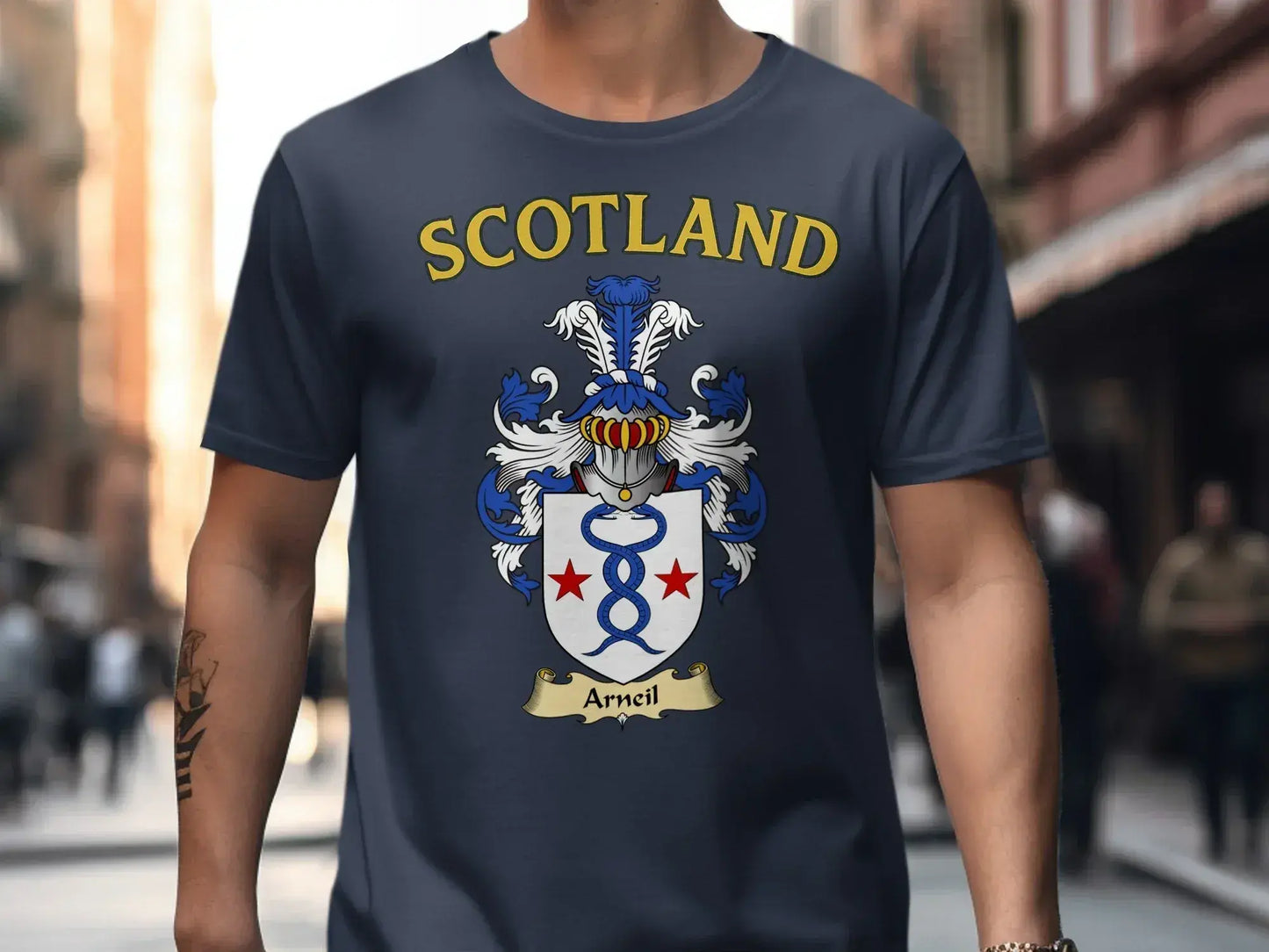 Scotland Arncil Coat of Arms T-Shirt product type