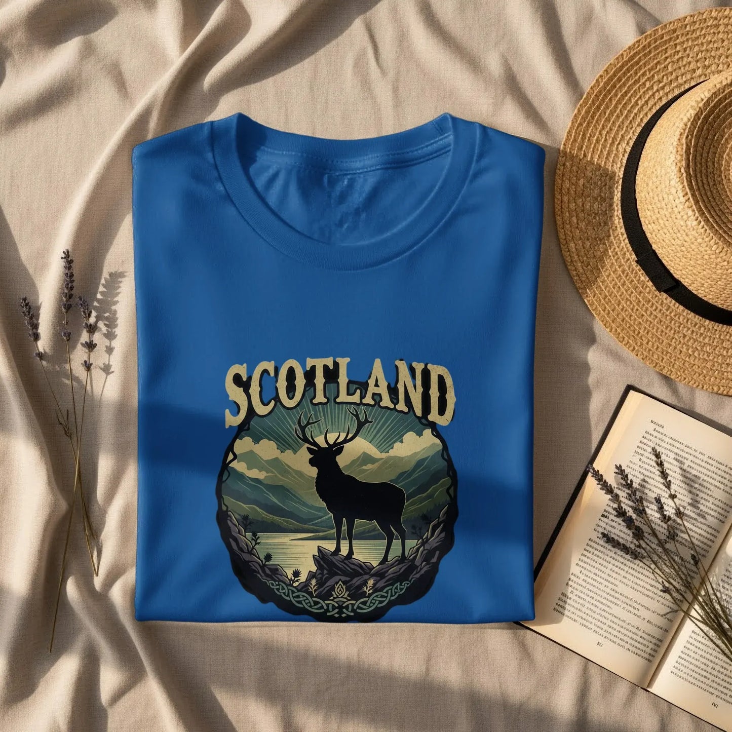 Scenic Scotland Elk Nature Design Apparel product type