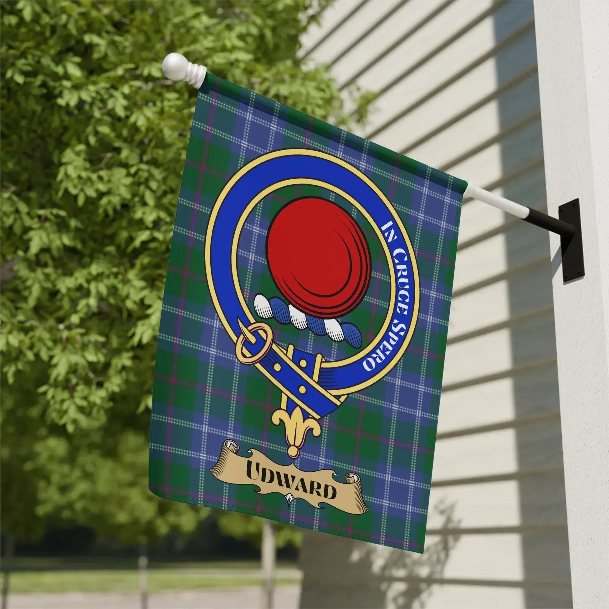 Scottish Clan Tartan Flag UdWard Crest product
