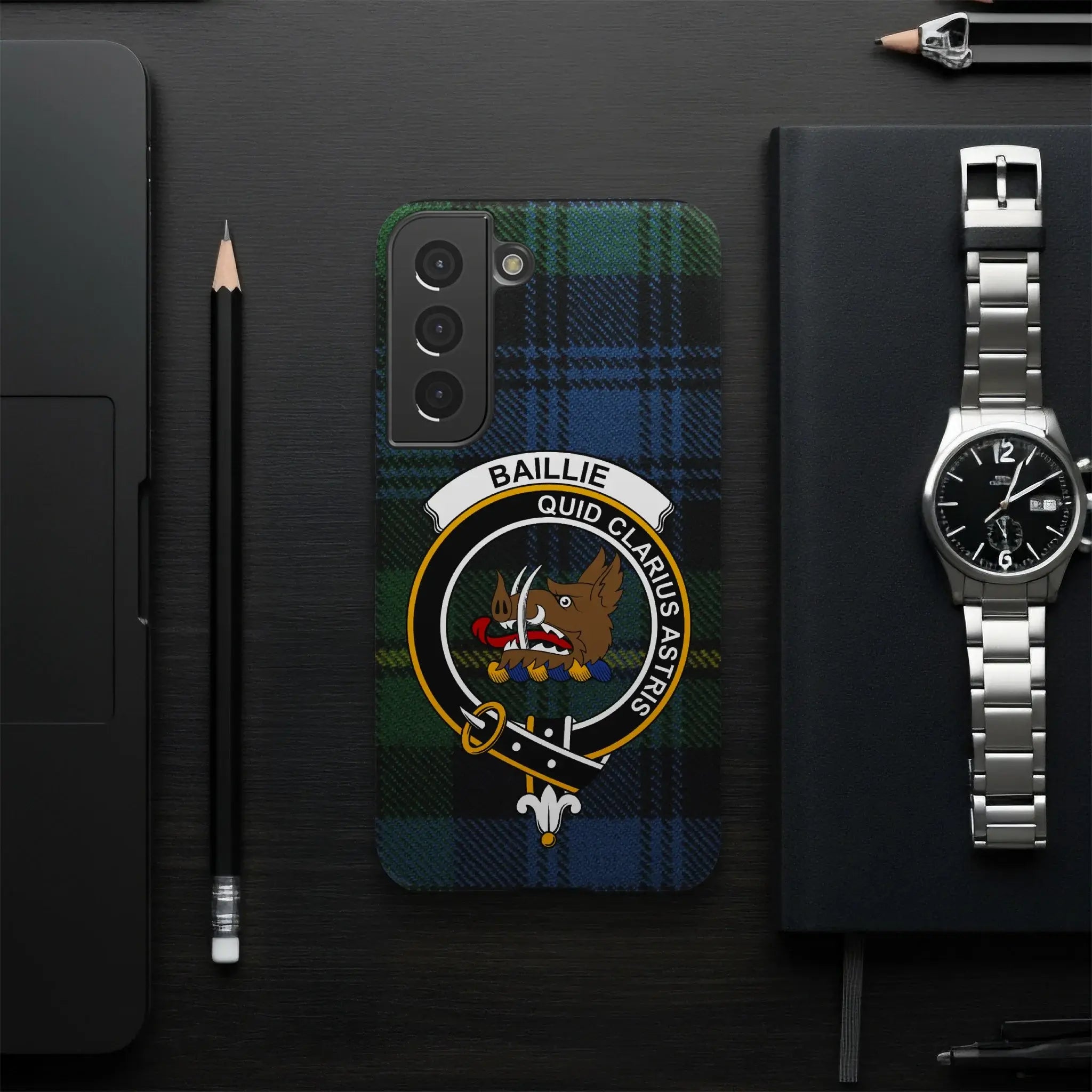 Baillie Quid Clarius Astris Tartan Phone Case