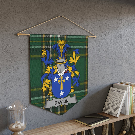 Devlin Family Crest Wall Hanging Home Decor product