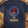 McCracken Scottish clan crest T-shirt in Navy