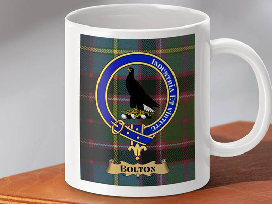Bolton Clan Crest Mug Unique Scottish Gift product