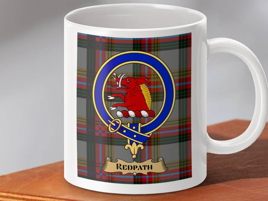 Clan Redpath Scottish Tartan Design Mug product type