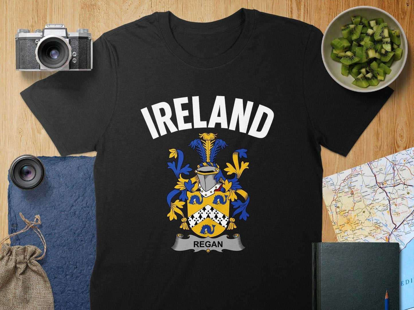 Ireland Regan Crest Design T Shirt product type