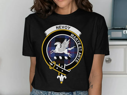 Nevoy Marte Et Arte Crest Badge Design T-shirt product