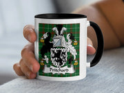 Pritchard Welsh Family Crest Mug | Welsh Heritage Gift