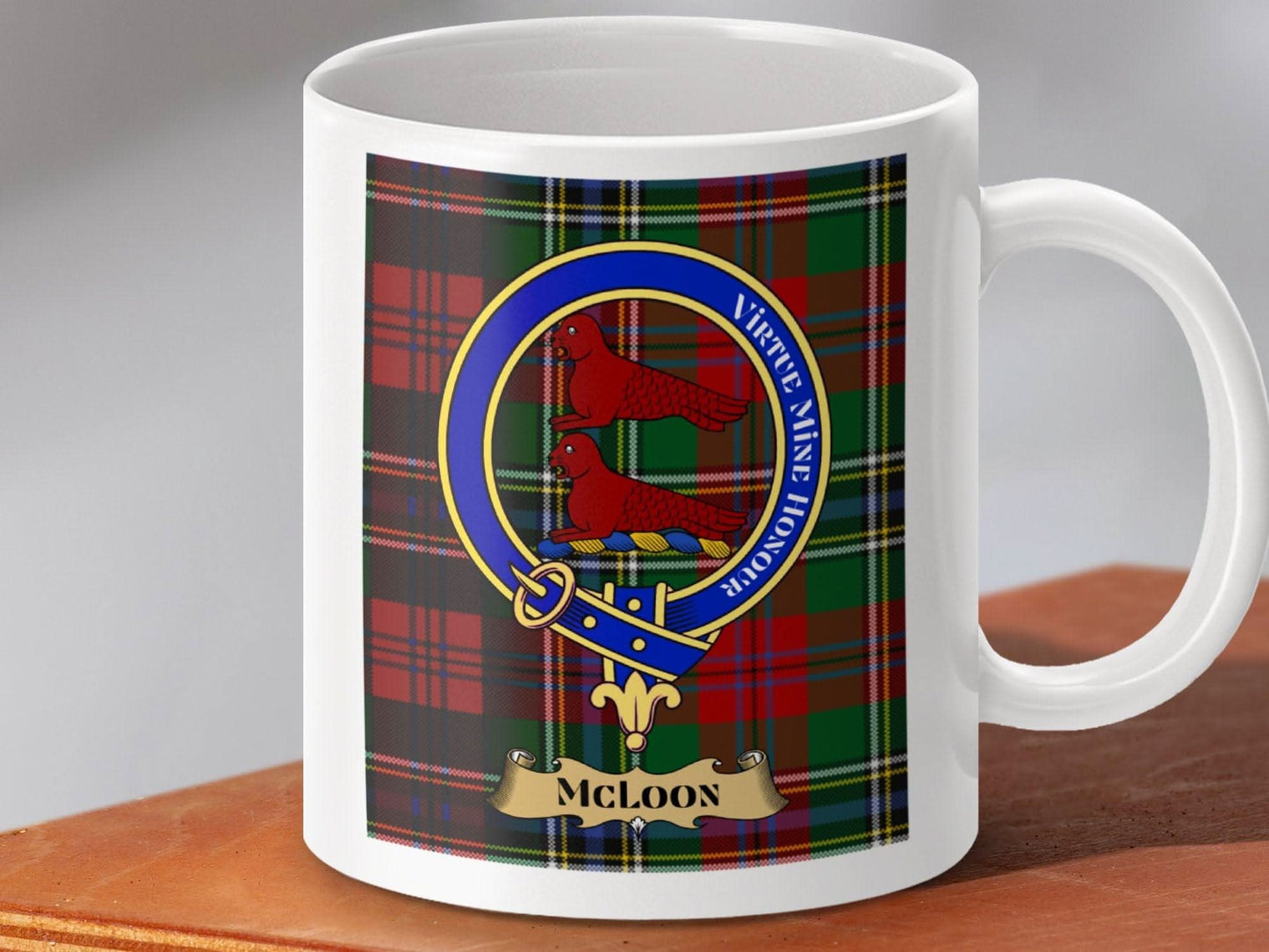 McLoon Clan Tartan Ceramic Coffee Mug product