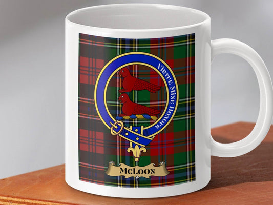 McLoon Clan Tartan Ceramic Coffee Mug product