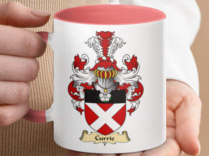 Clan Currie Scottish Clan Accent Coffee Mug - Living Stone Gifts