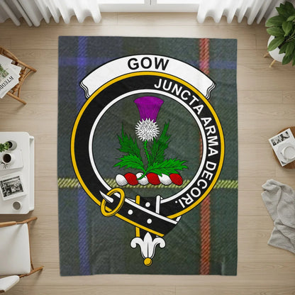 Scottish Tartan Crest Design Area Rug product