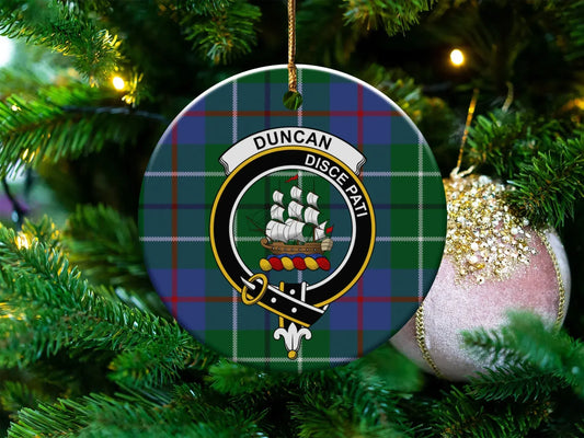 Duncan Discepat Tartan Plaid Christmas Ornament product