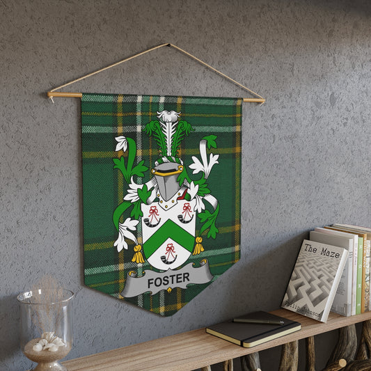 Foster Family Crest Heraldic Wall Hanging product type