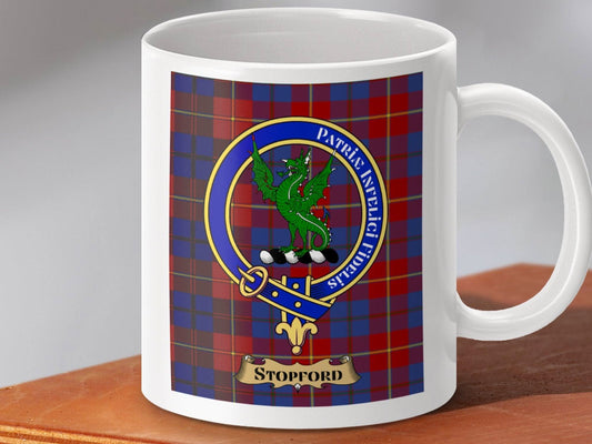 Colorful Stopford Family Crest Mug Drinkware Product