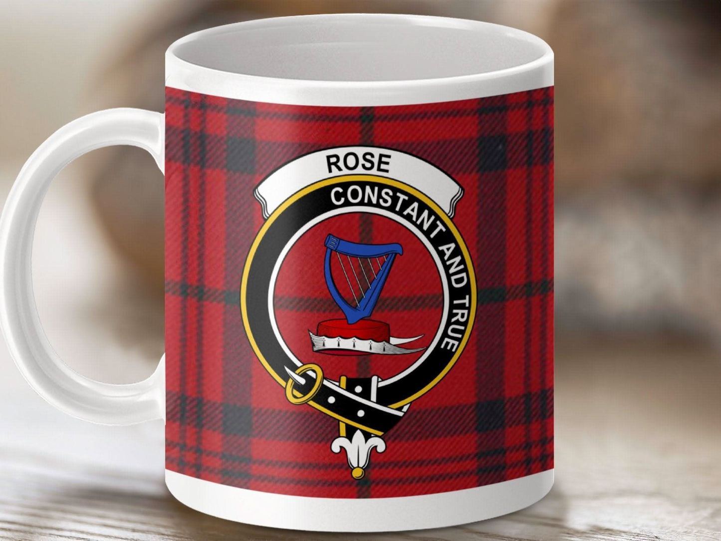 Rose Constant And True Tartan Coffee Mug product