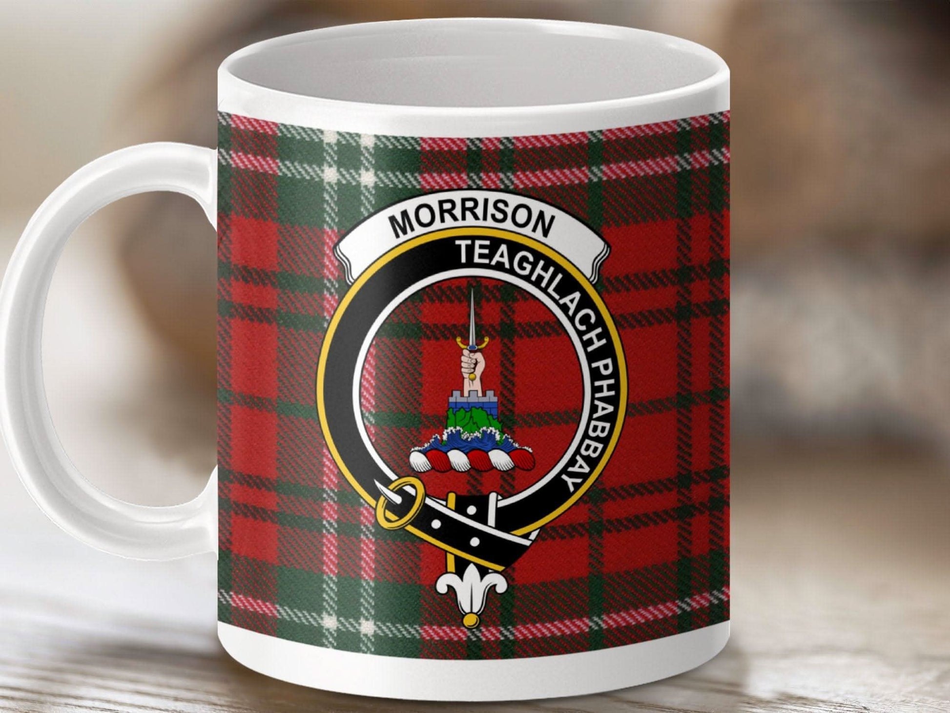Morrison Teaghlach Phabbay Tartan Mug product type