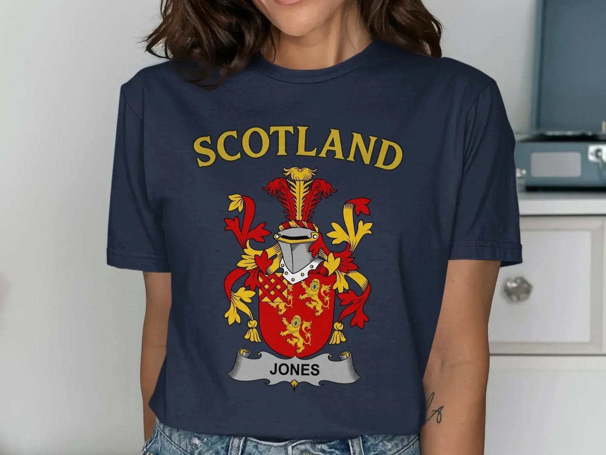 Scotland Jones Family Crest T-shirt product type
