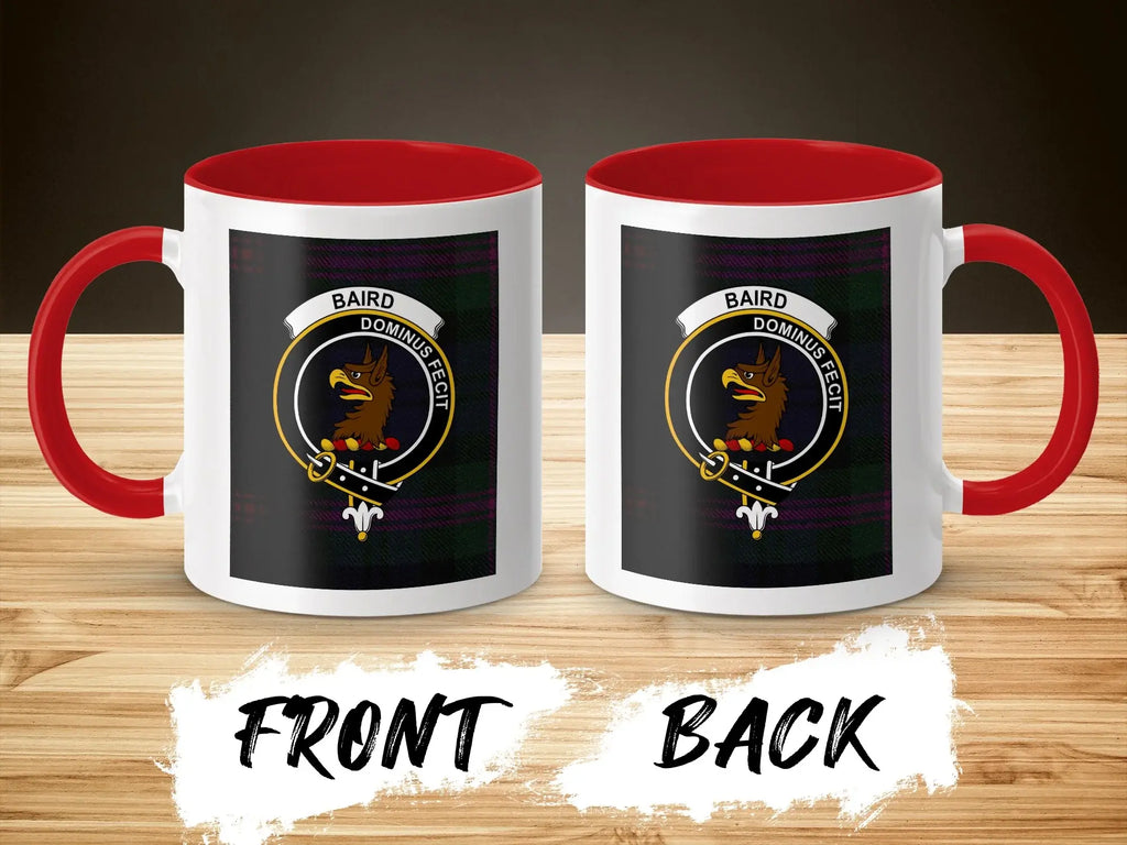 Custom Baird Dominus Fecit Clan Crest Mug Product