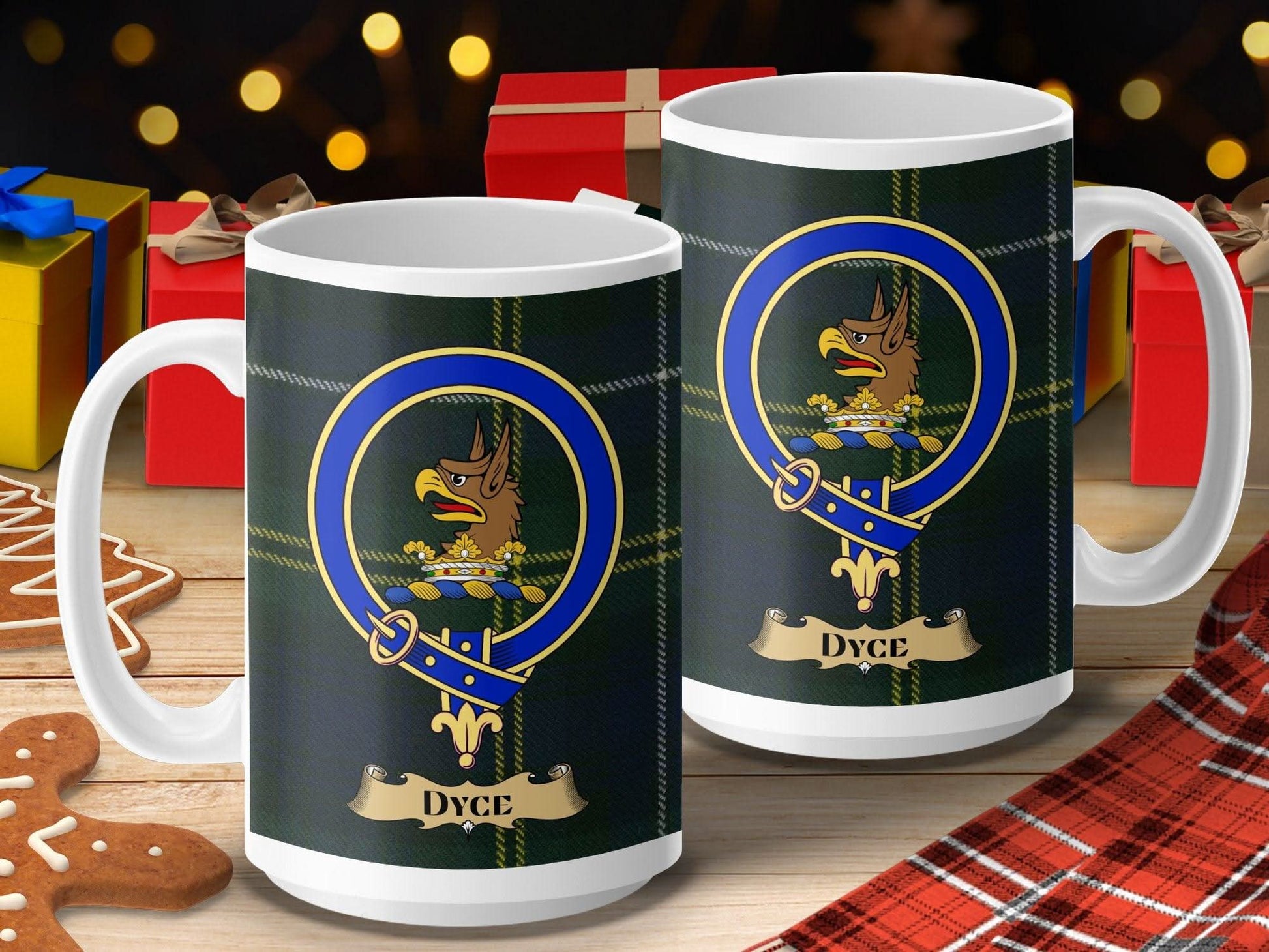 Dyce Clan Crest Coffee Mug Scottish Heritage product