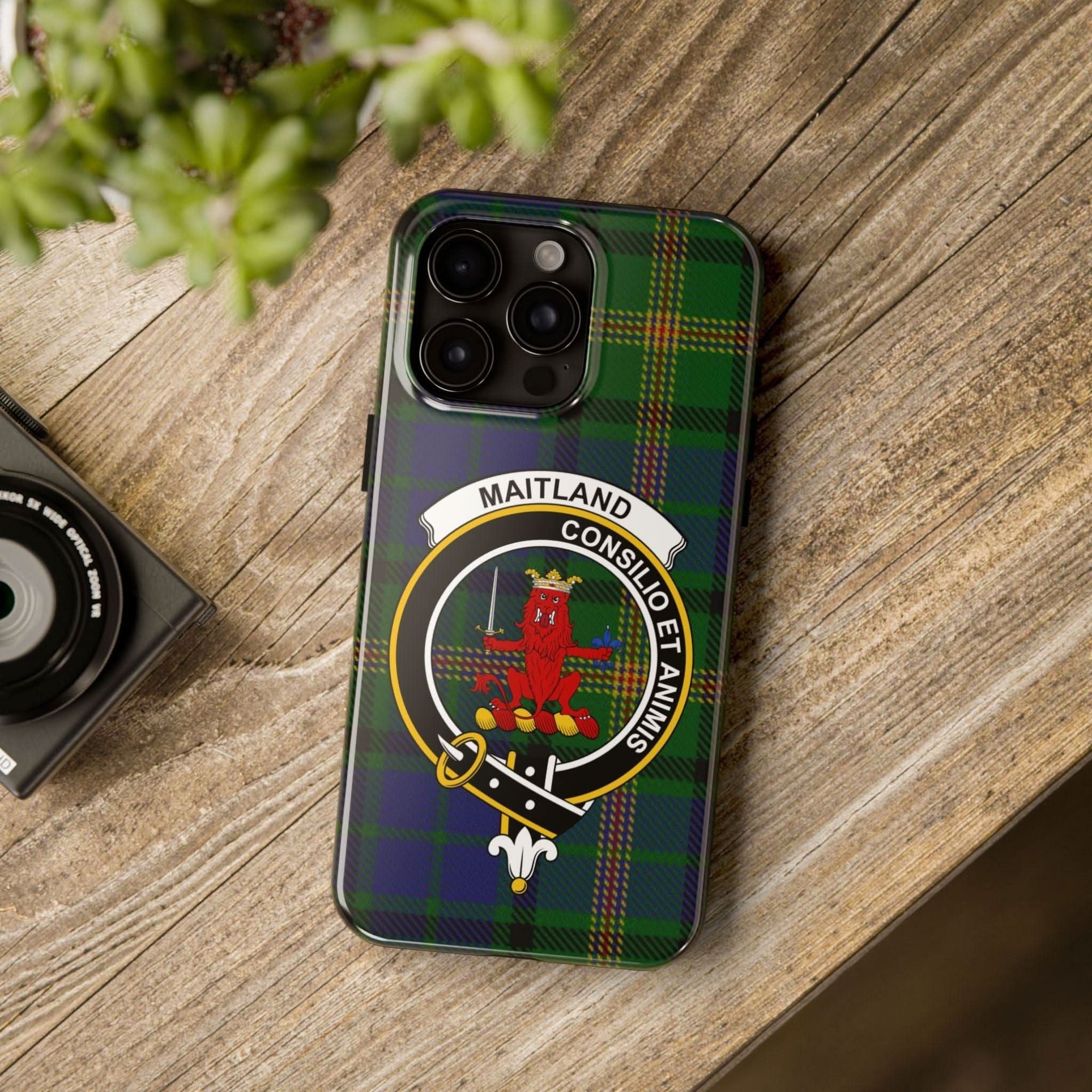 Maitland Clan Scottish Tartan Cell Phone Case - Celtic Ancestry Gifts