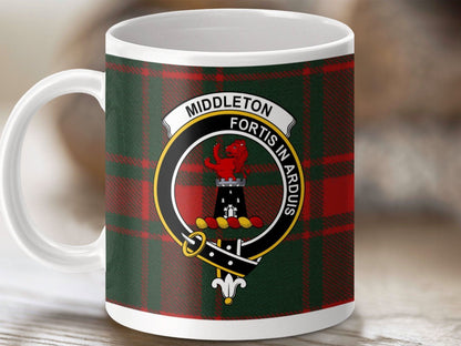 Middleton Fortis In Arduis Mug Clan Crest Cup product