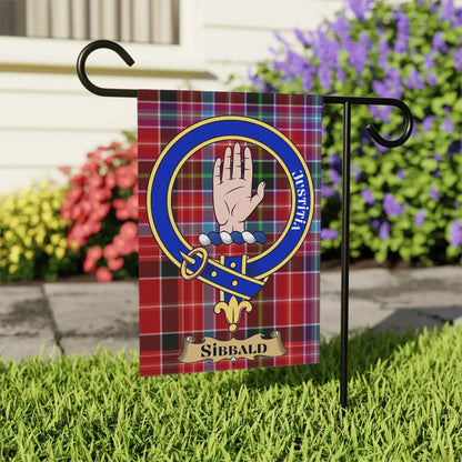 Personalized Red Scottish Clan Garden Flag product type