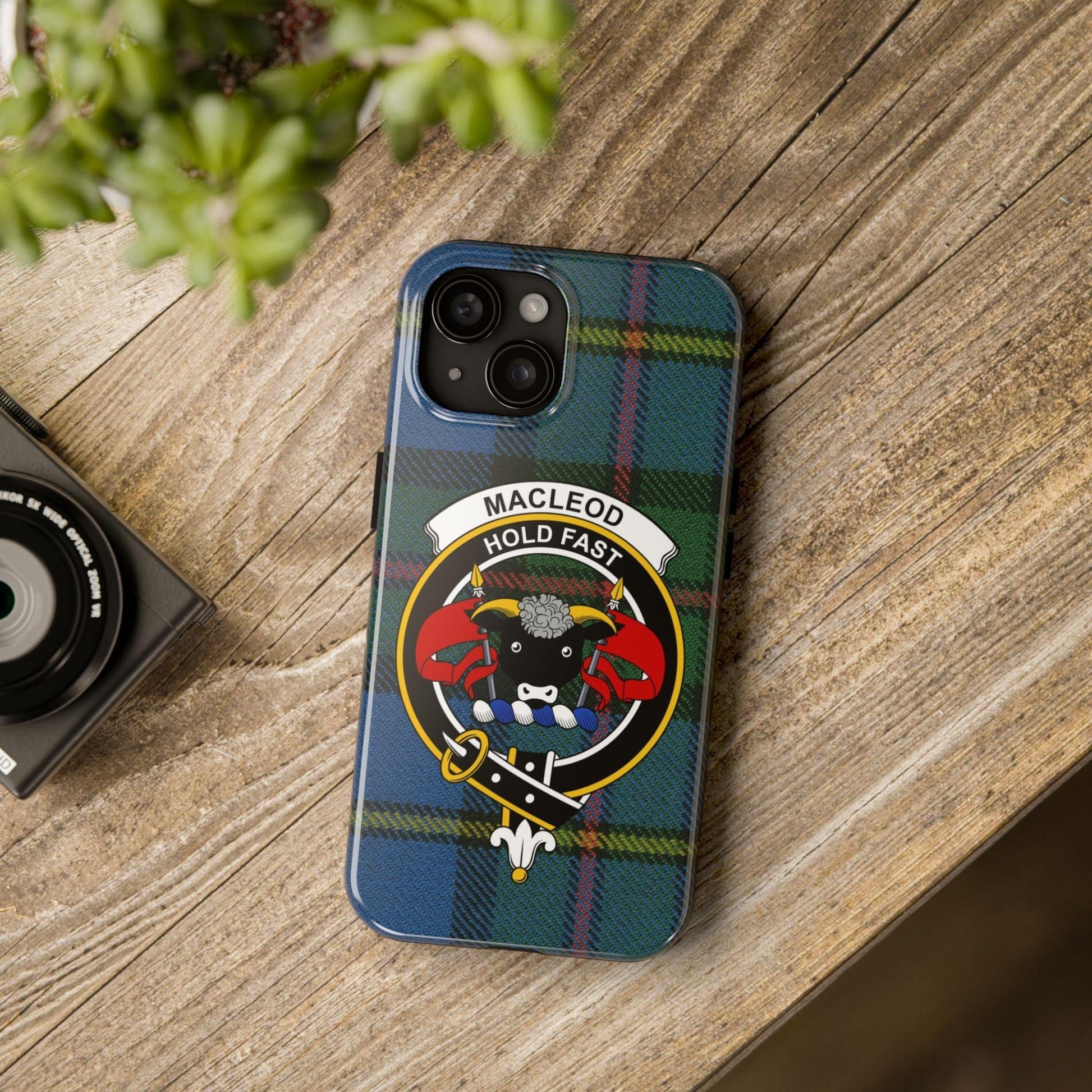 Macleod Clan Scottish Tartan Cell Phone Case - Celtic Ancestry Gifts