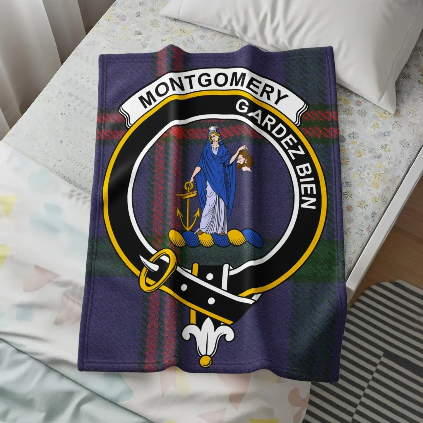 Montgomery Garde Bien Tartan Blanket product type