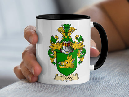 Clan Pirtle Scottish Coat of Arms Mug - Living Stone Gifts