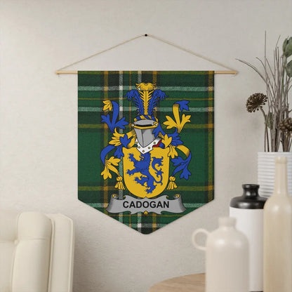 Cadogan Family Crest Plaid Wall Decoration product type