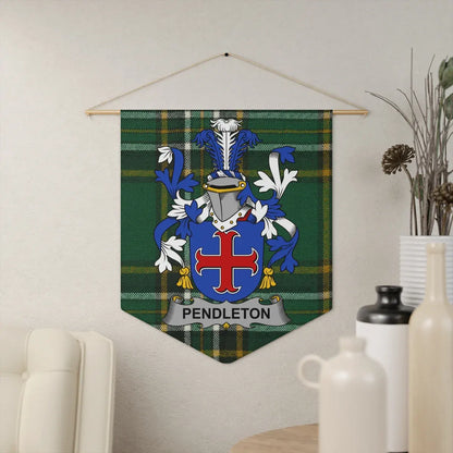 Family Crest Plaid Wall Hanging Decorative Product
