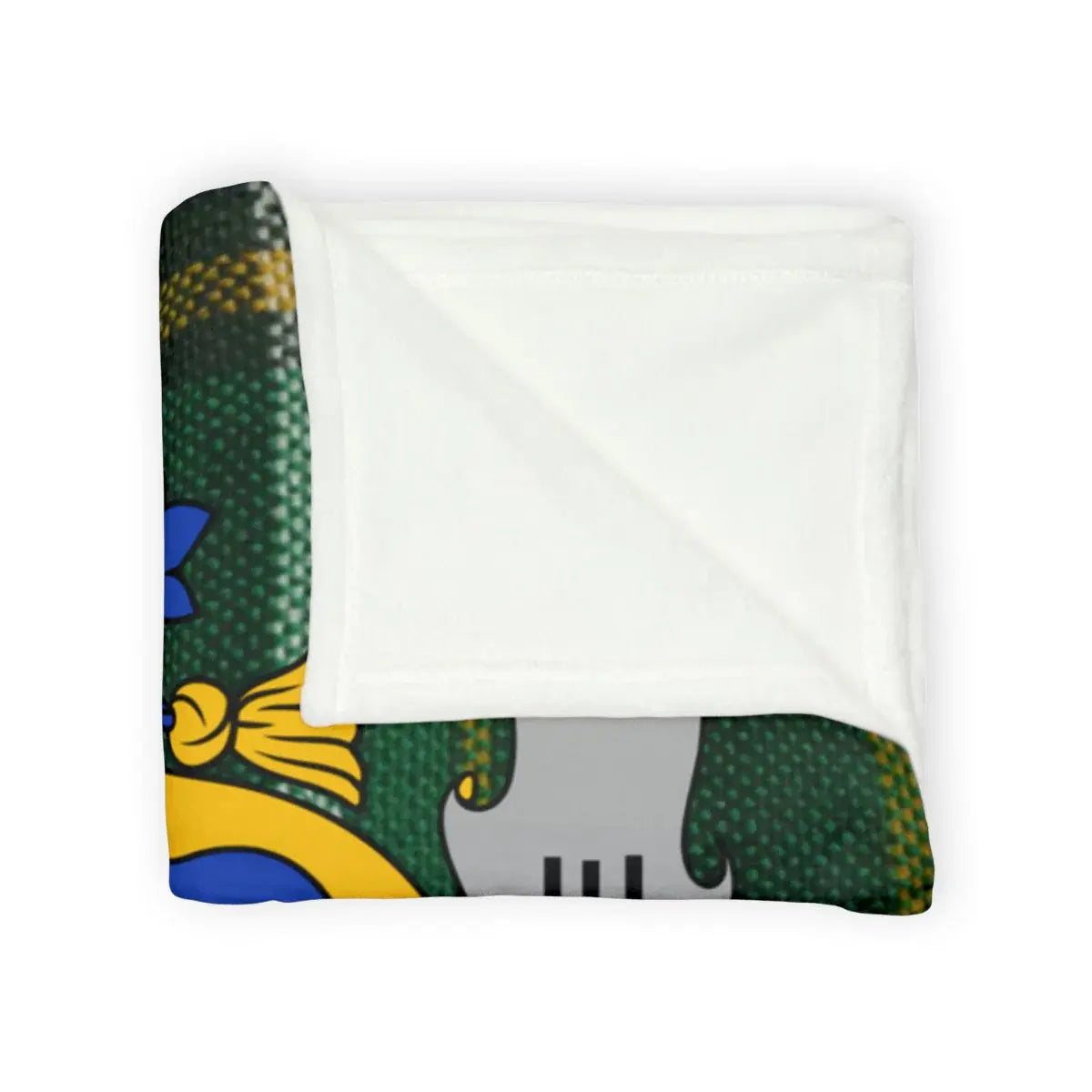 Colorful Cozy Green Blanket Home Decor product