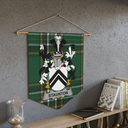 Staunton Family Crest Plaid Wall Hanging Home Decor product type
