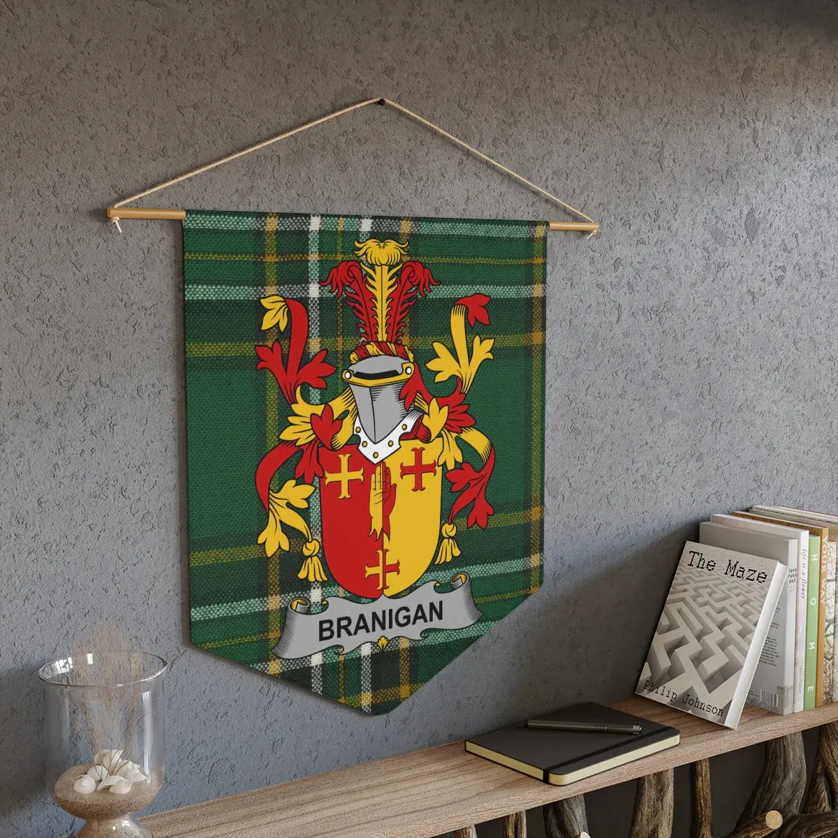 Decorative Branigan Family Crest Wall Hanging product type