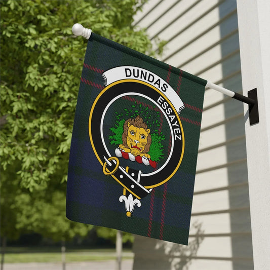 Dundas Lion Crest Garden Flag Outdoor Decor Product