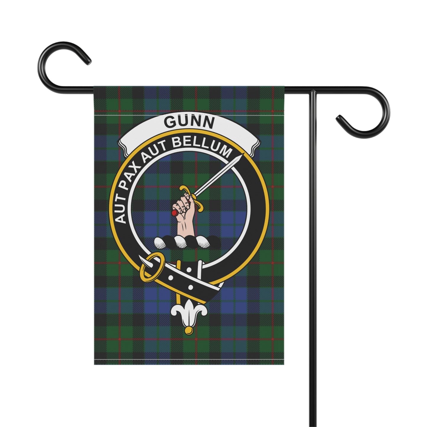 Gunn Clan Scottish Clan Scottish Tartan Crest Garden Flag