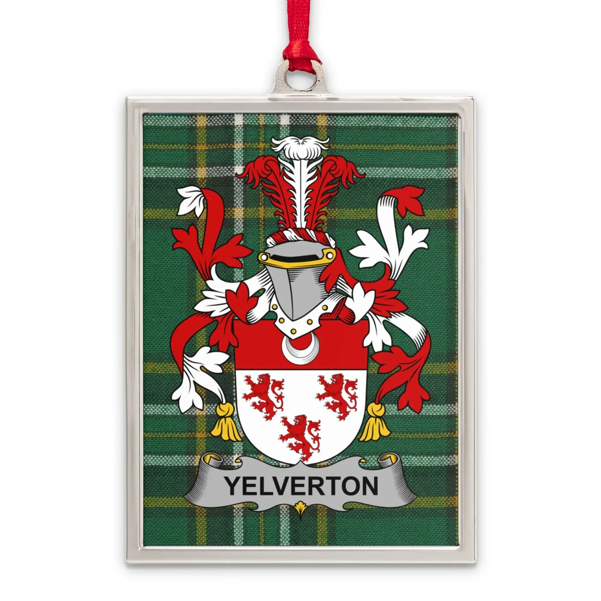 Yelverton Family Crest Plaid Design Accessory product type