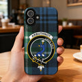 Arbuthnot Crest Plaid Pattern Phone Case